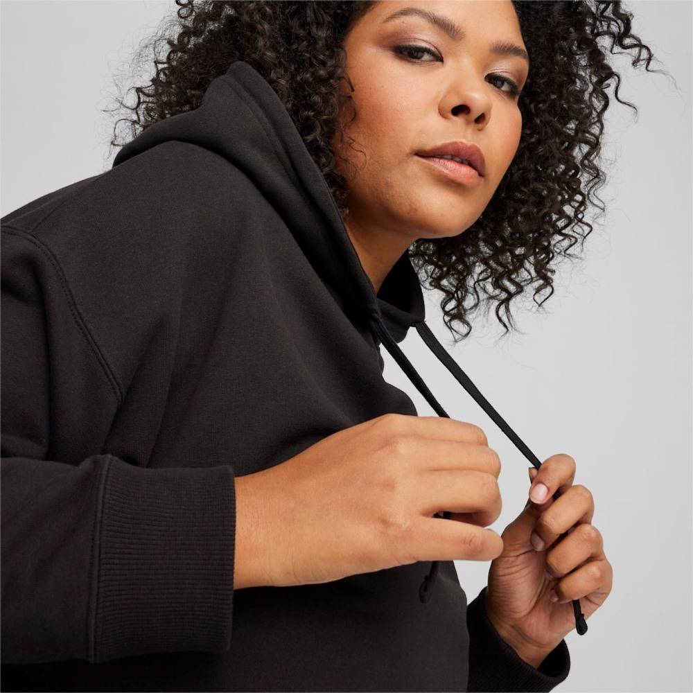 PUMA BETTER CLASSICS CROPPED HOODIE TR