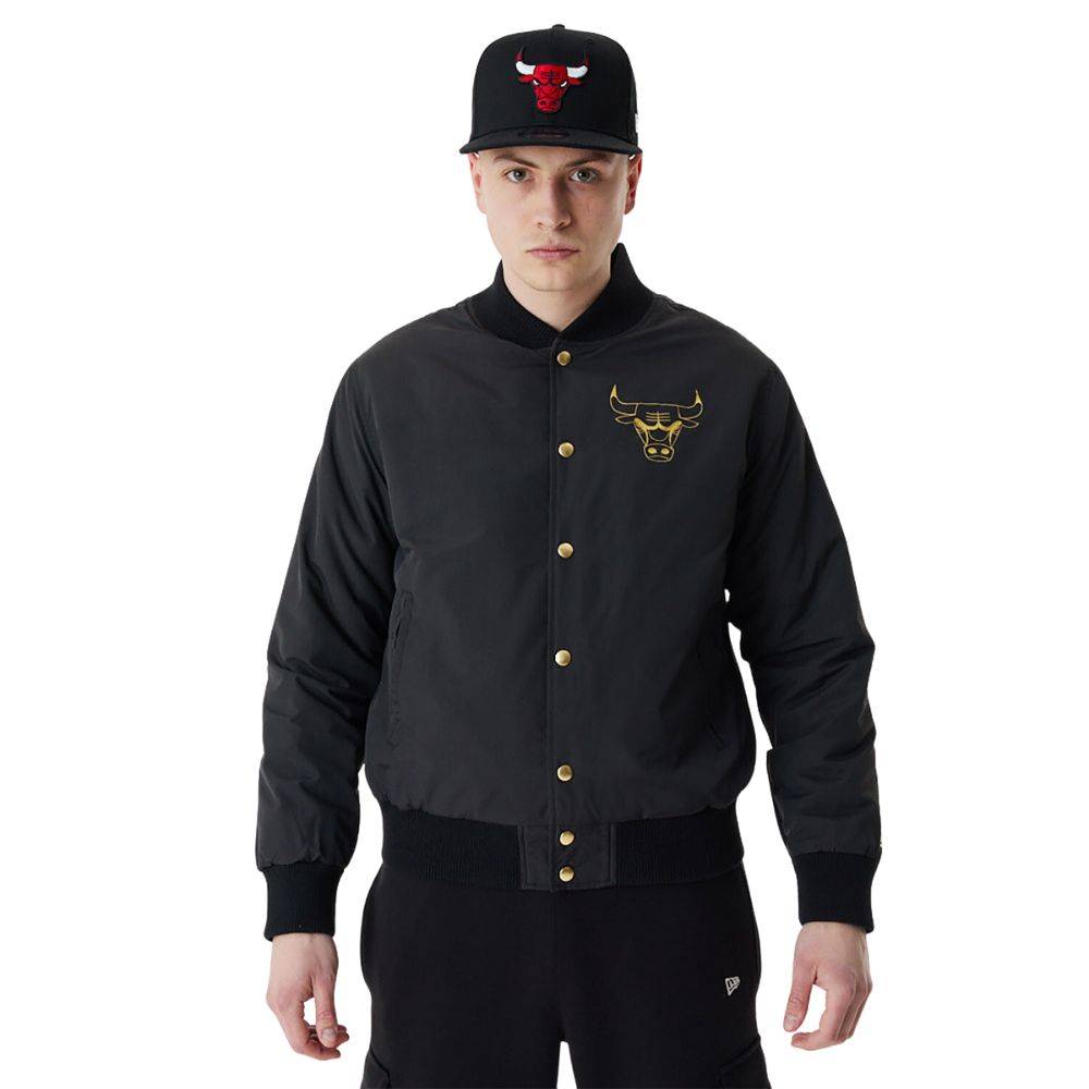 NEW ERA NBA SCRIPT BP BOMBER JCKT CHICAGO BULLS