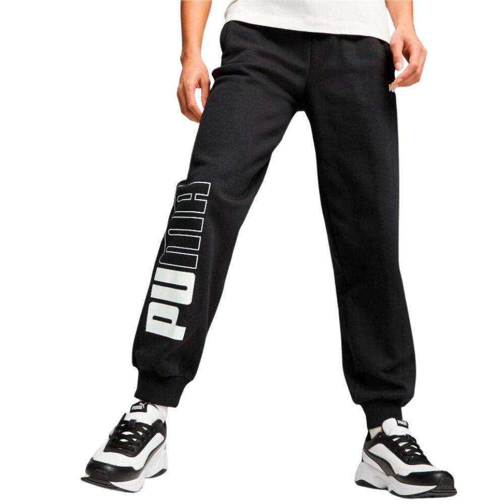 PUMA POWER COLORBLOCK WOMENS SWEATPANTS