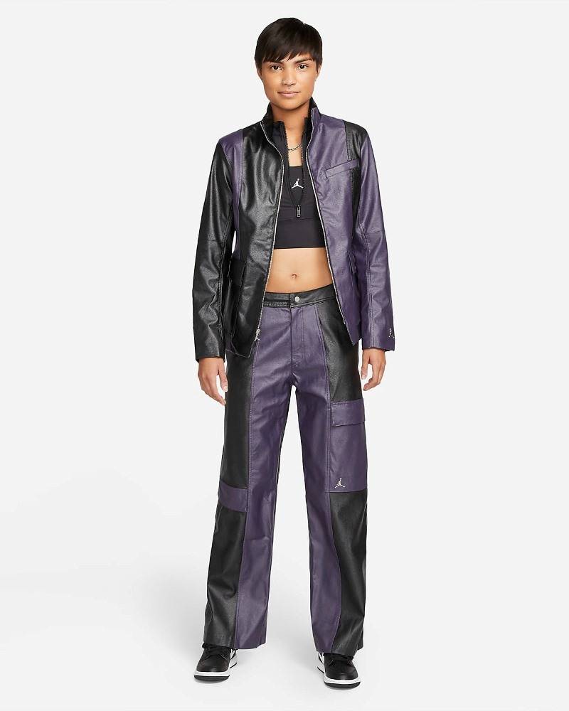 NIKE JORDAN CLASSICS CAPSULE 2.0 LEATHER JACKET