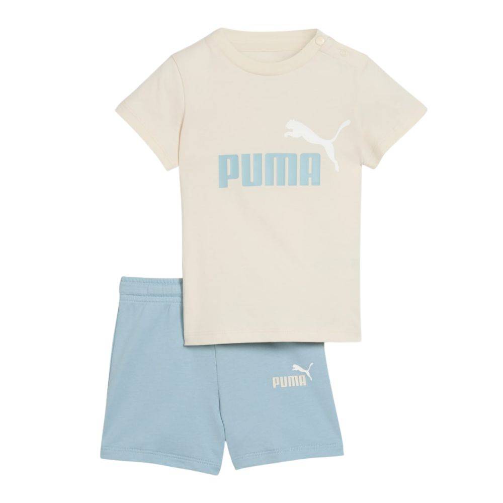 PUMA MINICATS ESS TEE AND SHORTS SET INF