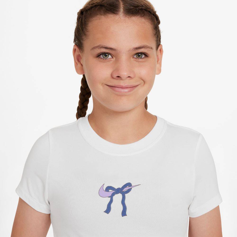 NIKE GIRLS TEE BOW