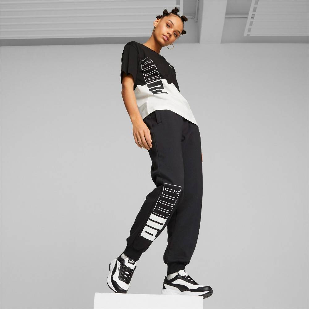 PUMA POWER COLORBLOCK WOMENS SWEATPANTS
