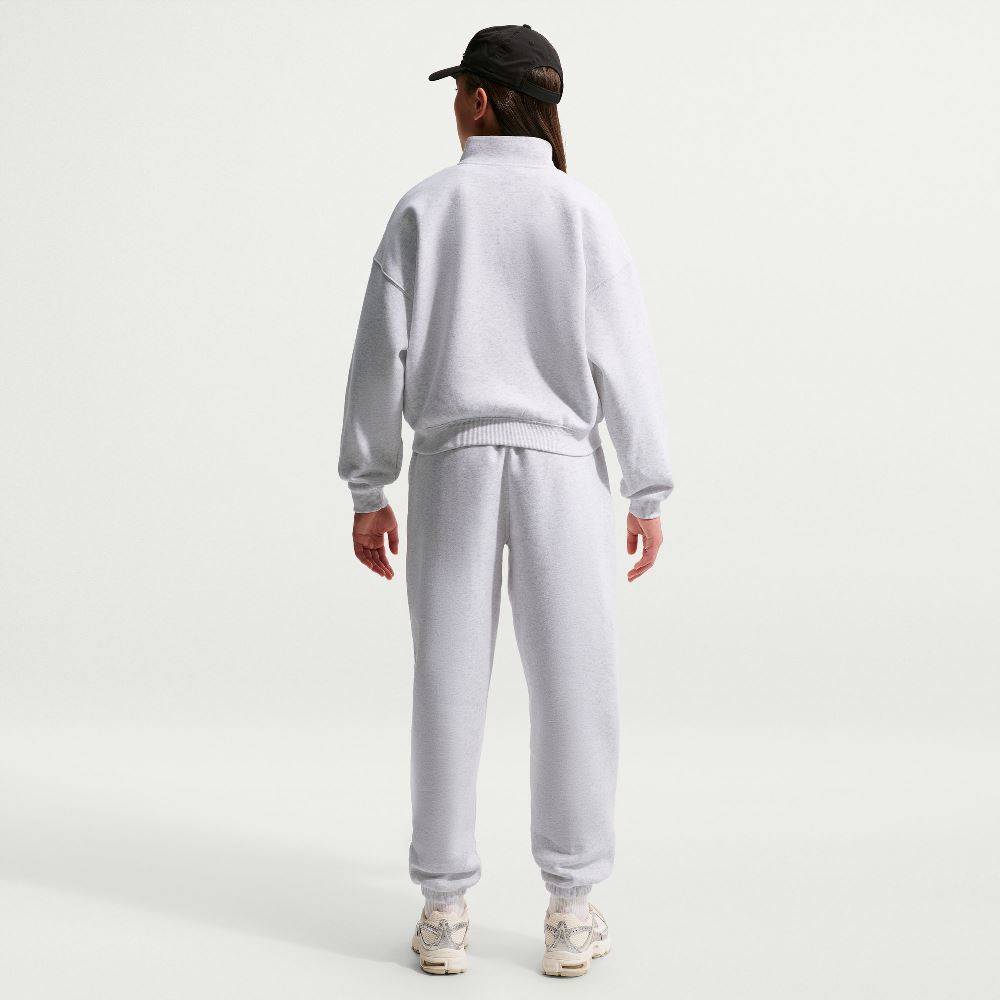 NIKE STUDIO GIRLS OVERSIZED 1/4 ZIP TOP