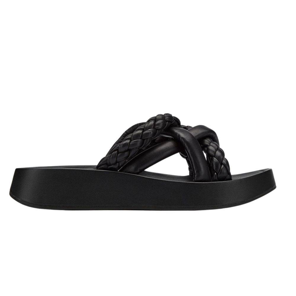 ASH VANESSA BIS LEATHER PLAITED SANDALS