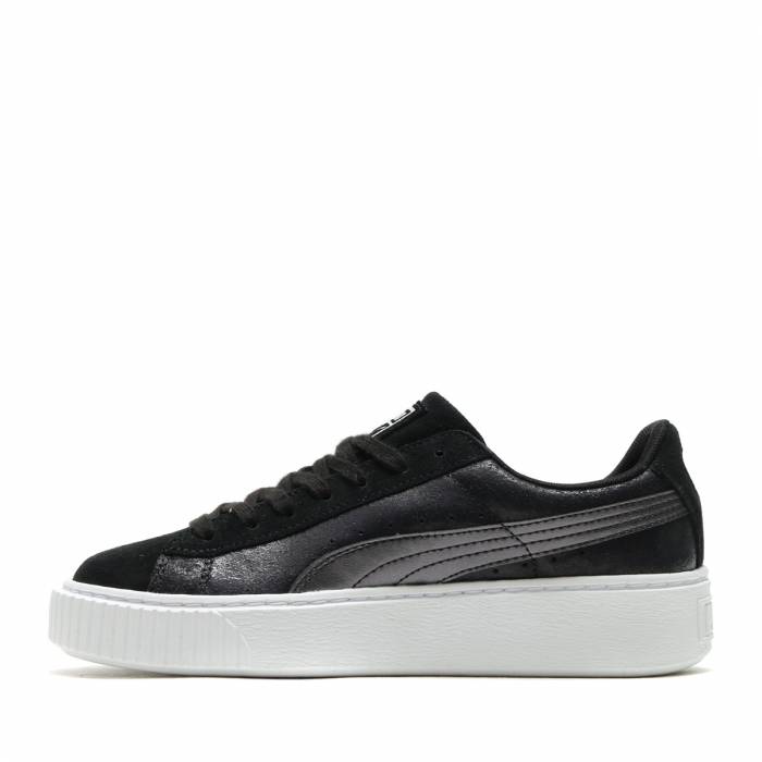PUMA SUEDE PLATFORM METALLIC SAFARI  WOM
