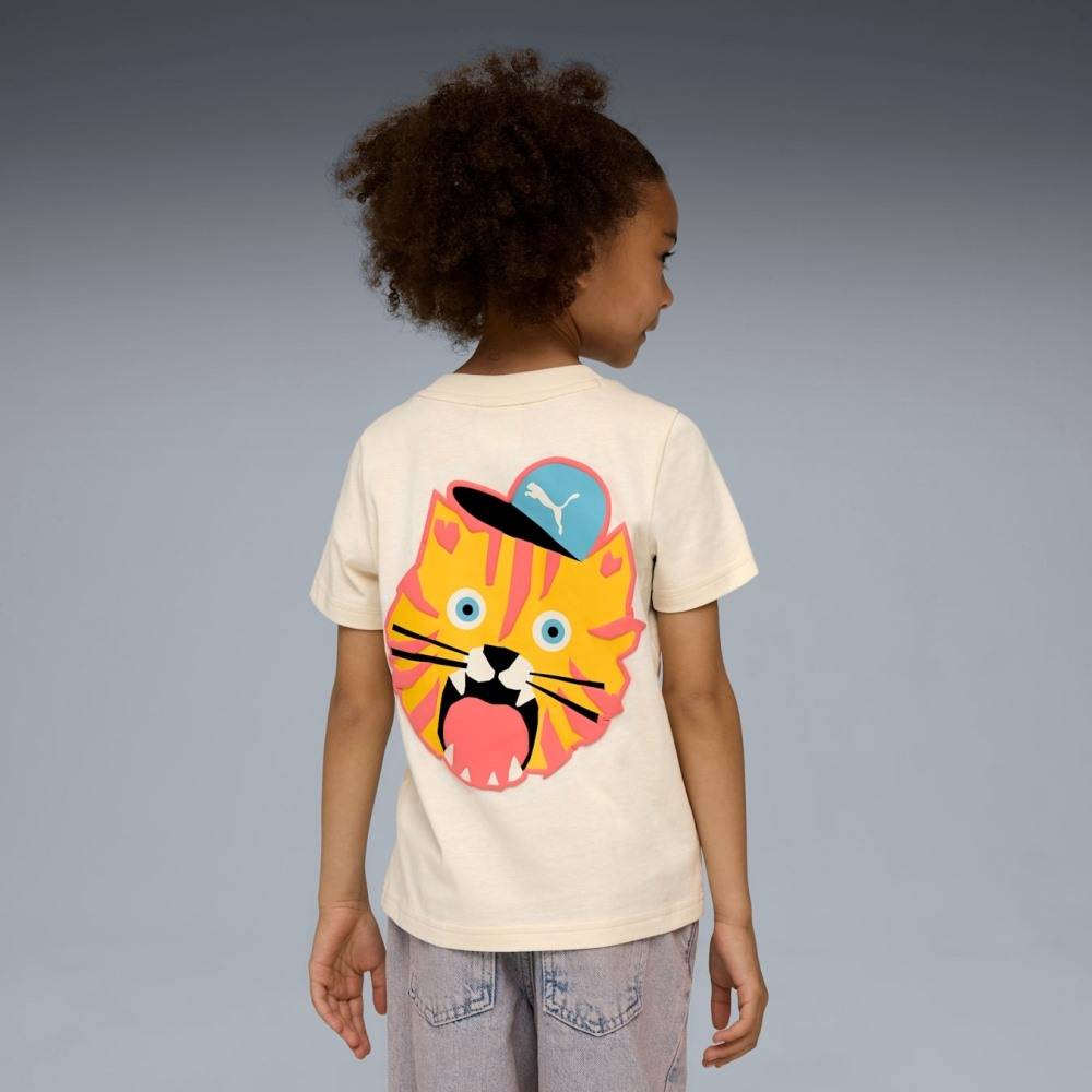 PUMA MOODY CAT GRAPHIC TEE I PS
