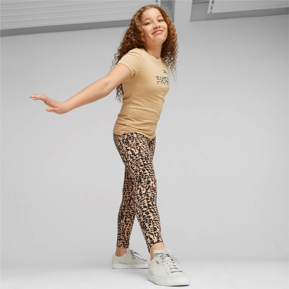 PUMA GIRLS ANIMAL PRINTED LEGGINGS