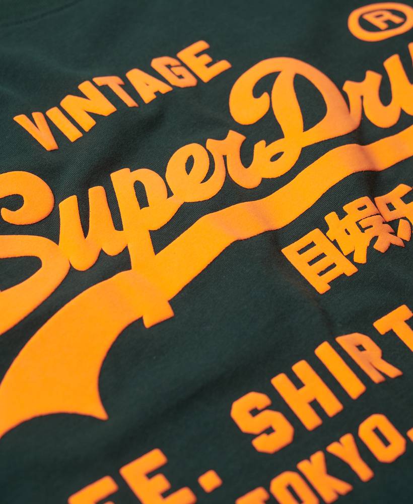 SUPERDRY NEON VINTAGE LOGO T-SHIRT