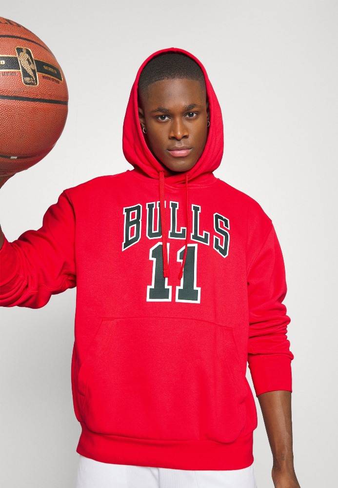 NIKE NBA CHICAGO BULLS FLEECE ESSENTIAL HOODIE N&N
