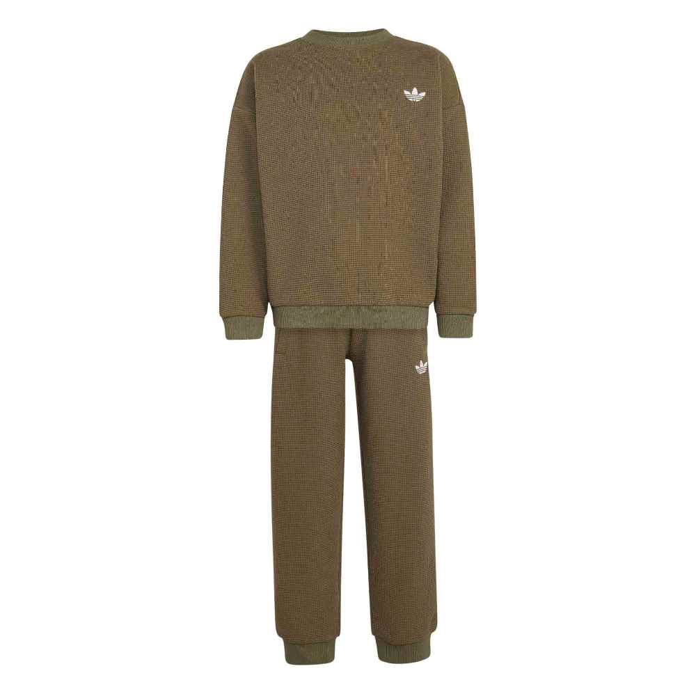 ADIDAS ORIGINALS LITTLE KIDS LOOSE SWEAT JOGGER SET