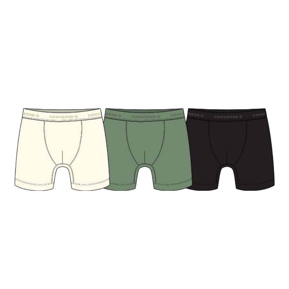 CONVERSE BOYS CLASSIC 3 PACK BOXER BRIEFS