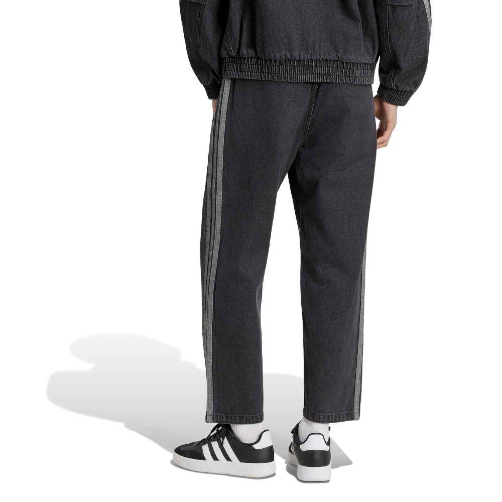 ADIDAS M STADIUM REGULAR FIT DENIM FULL LENGTH OPEN HEM TRACK PANTS