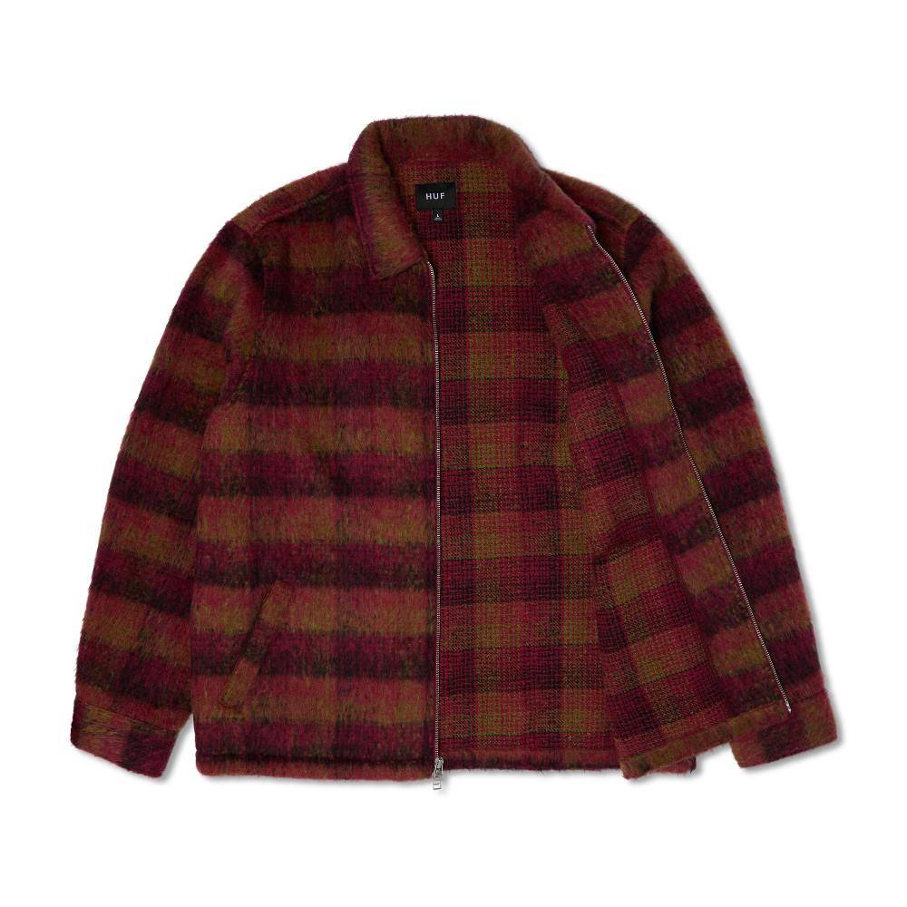 HUF MEGABLAST PLAID JACKET