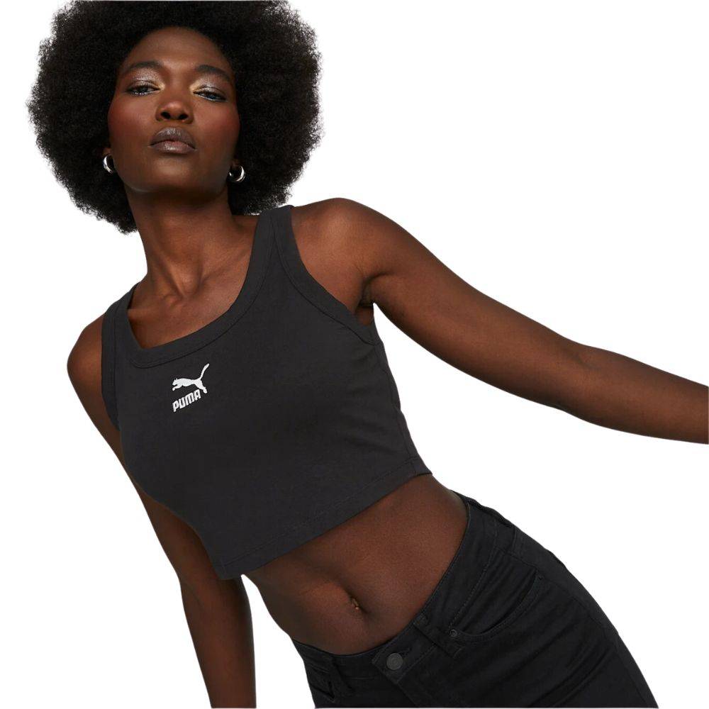 PUMA CLASSICS WOMENS CROP TOP