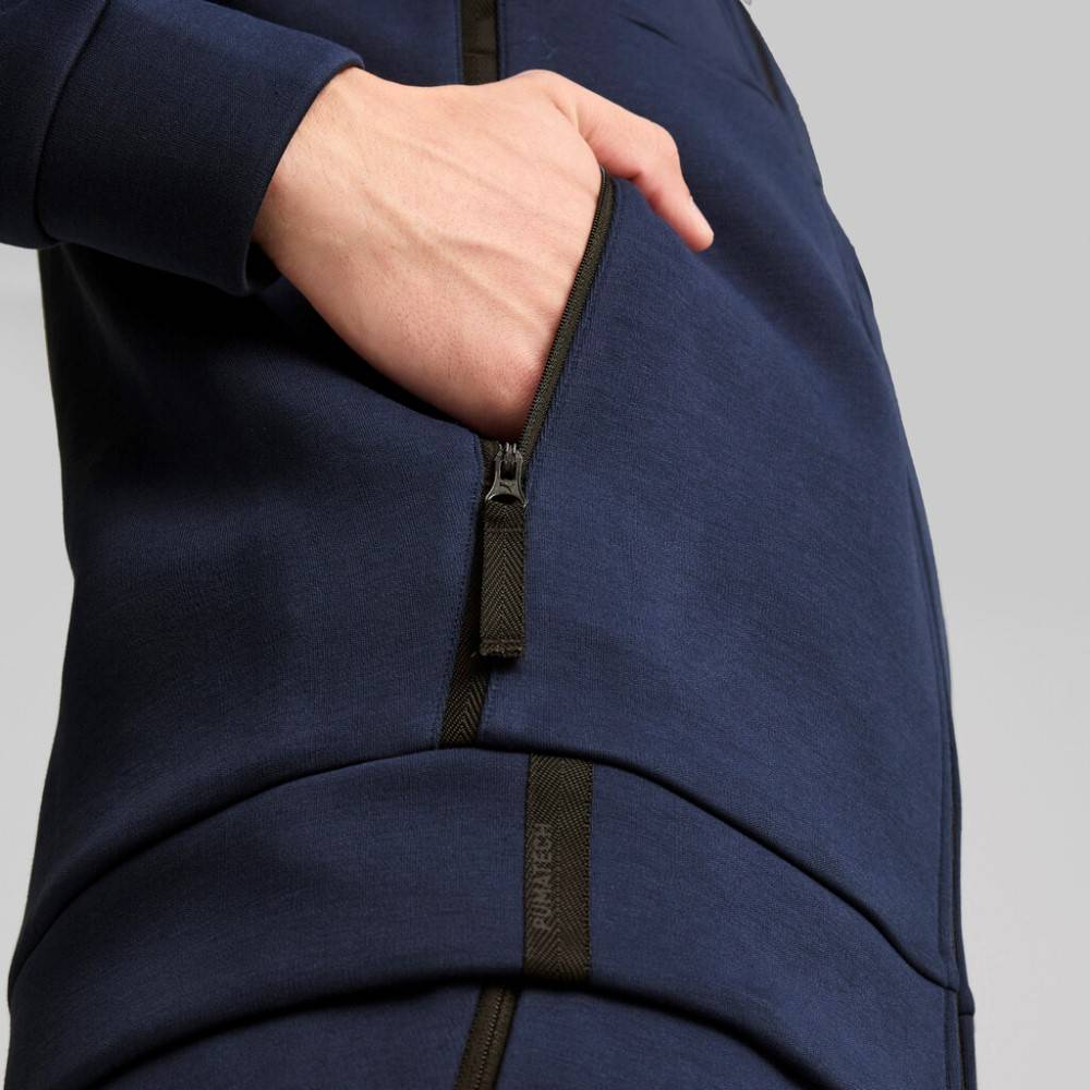 PUMA PUMATECH FZ HOODIE DK
