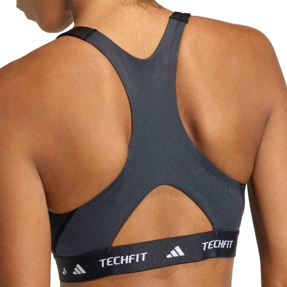 ADIDAS TECHFIT WORKOUT COLOR BLOCK MEDIUM SUPPORT BRA
