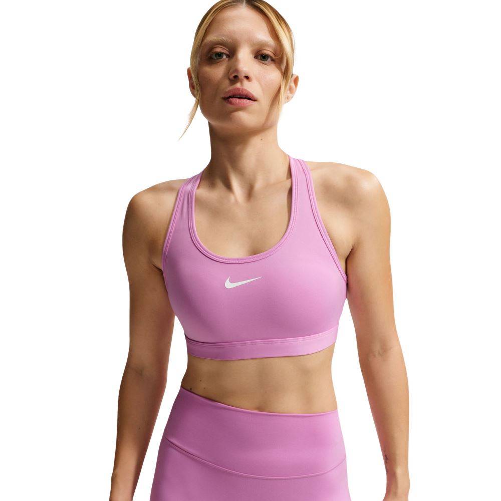 NIKE WOMENS SWOOSH MEDIUM-SUPPORT PADDED BRA