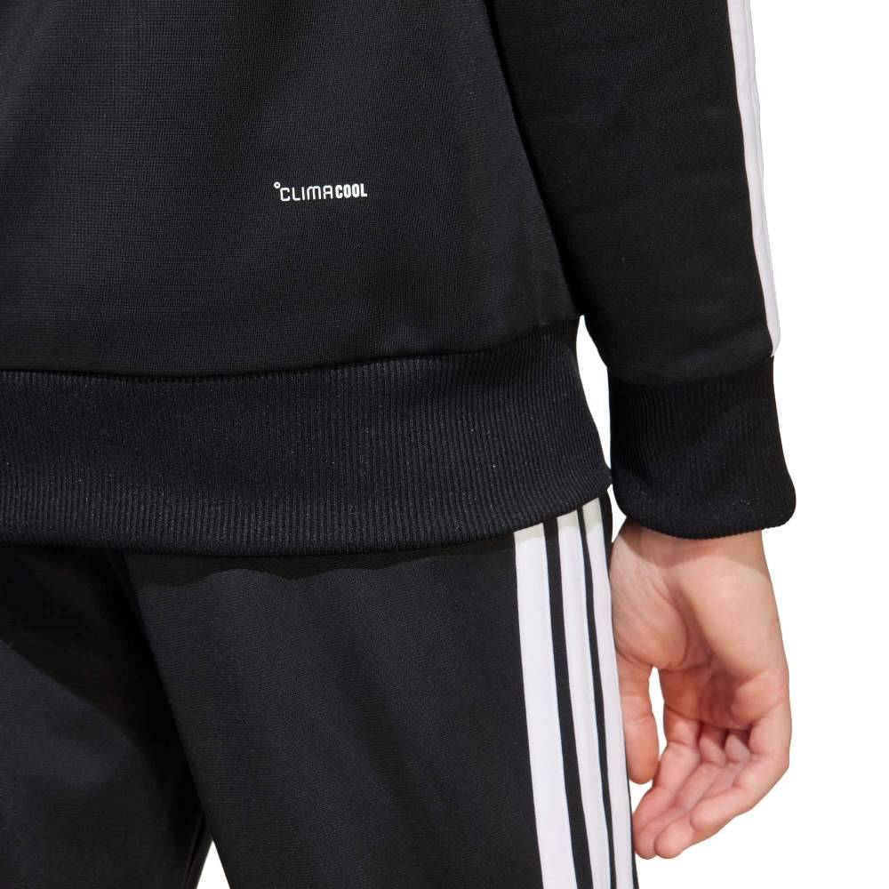 ADIDAS YOUTH SEASONAL ESSENTIALS TIBERIO 3 STRIPES TRICOT TRACKSUIT