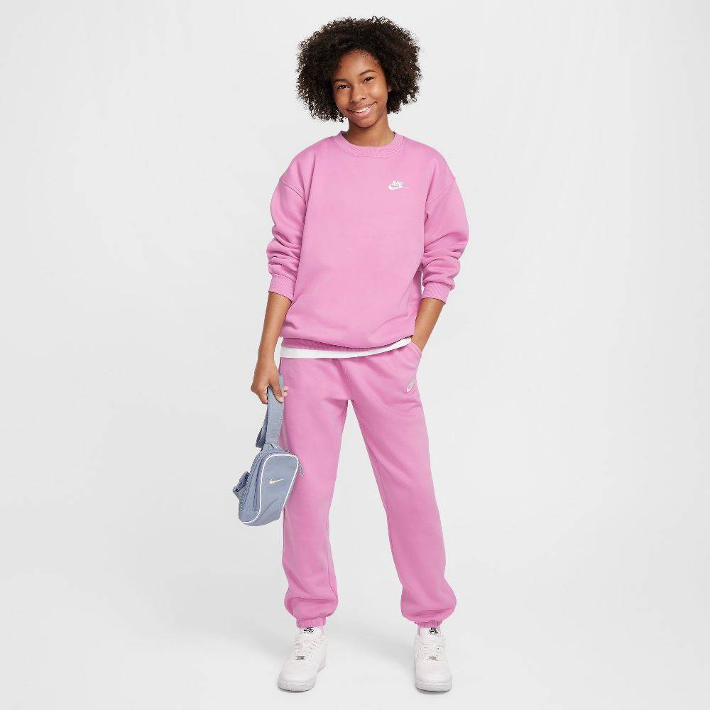NIKE NSW GIRLS CLUB FLC OVERSIZED CREW