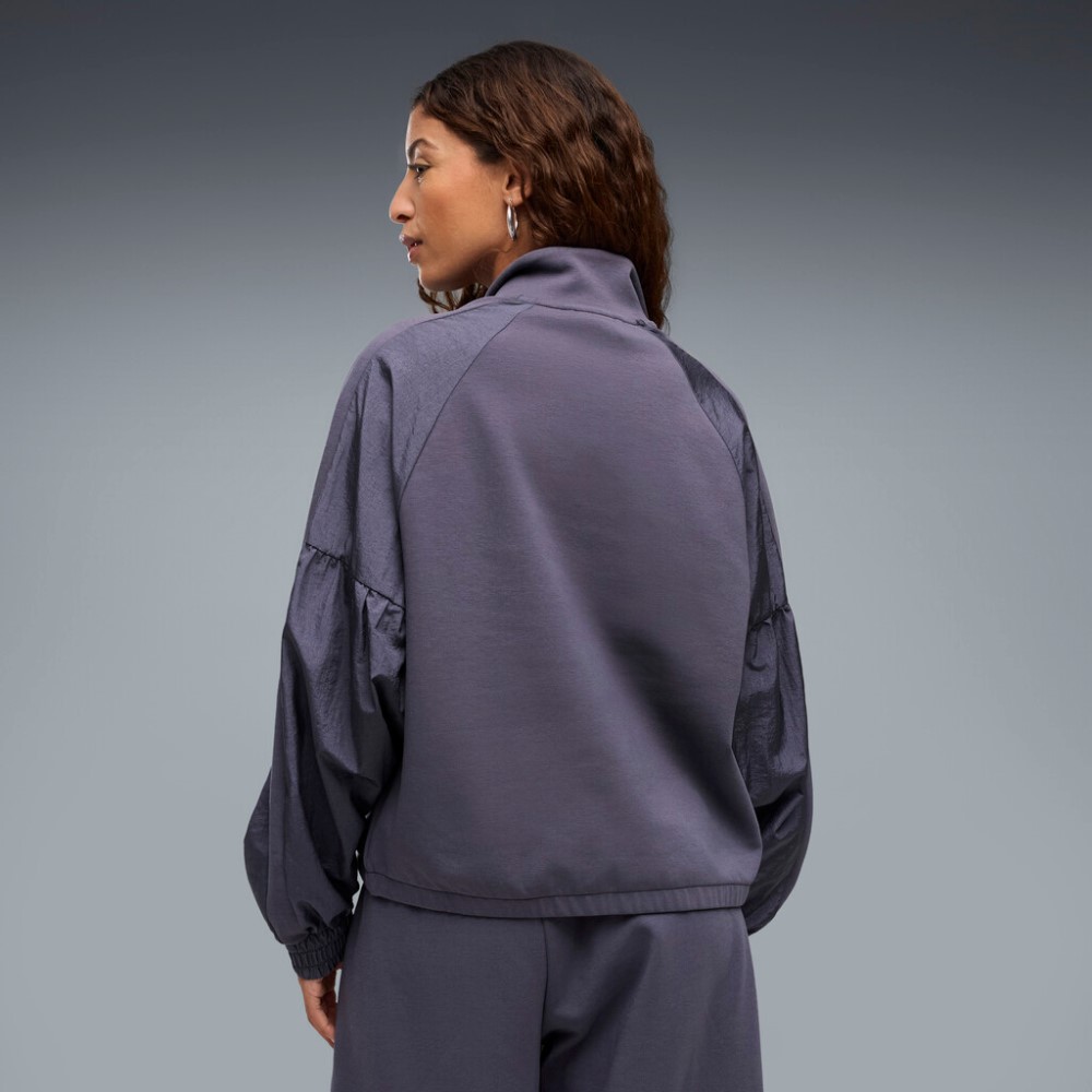 PUMA HER FULL-ZIP RELAXED DK JACKET