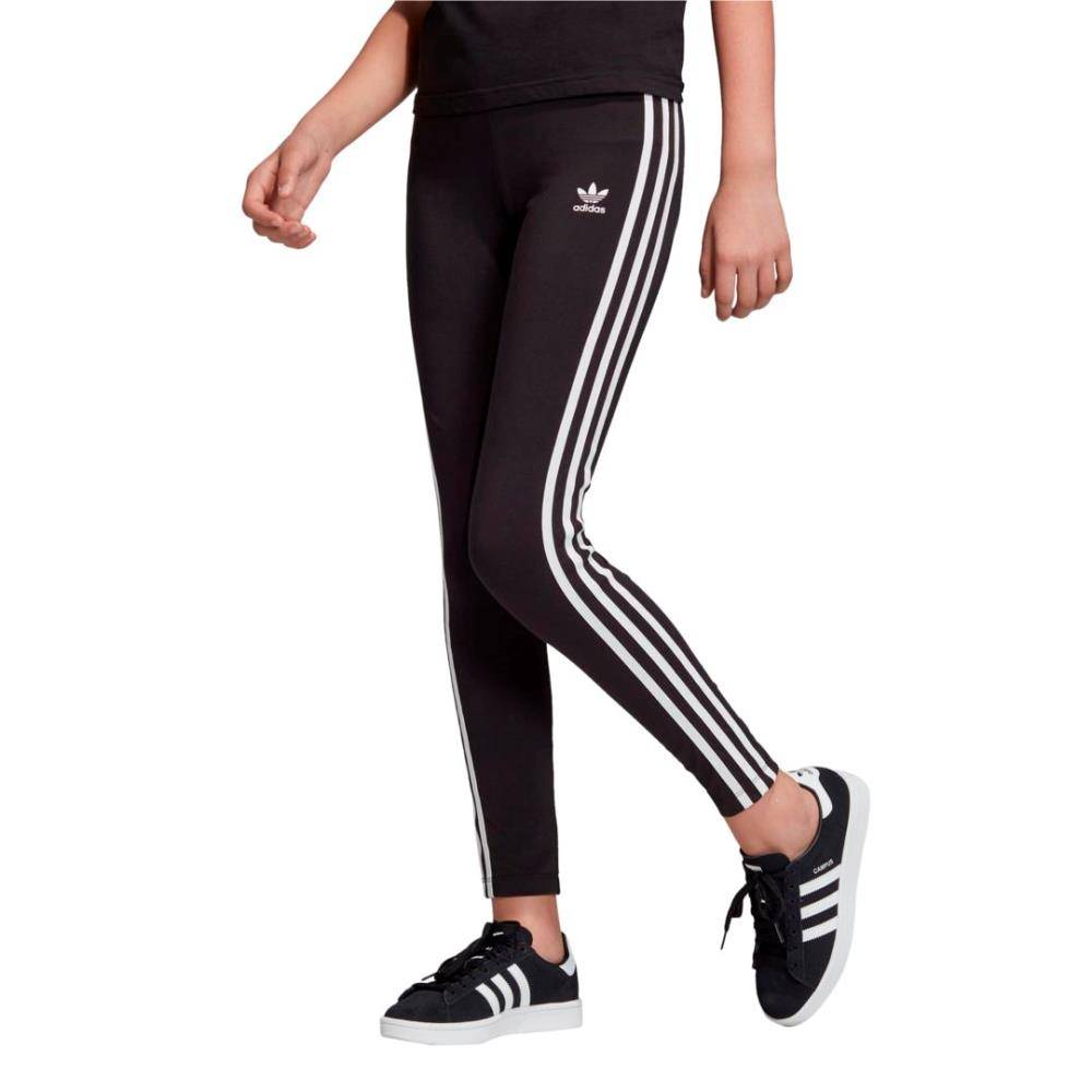 ADIDAS GIRLS 3-STRIPES LEGGINGS