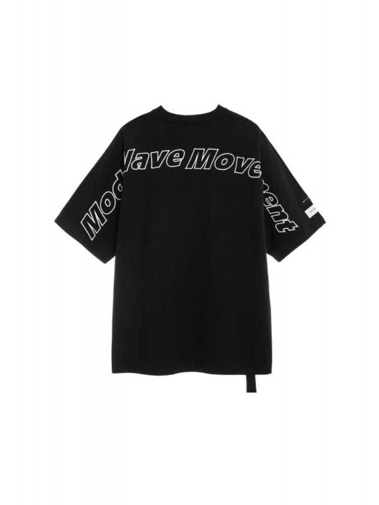 MWM BLACK MOD WAVE LOGO REGULAR FIT TEE