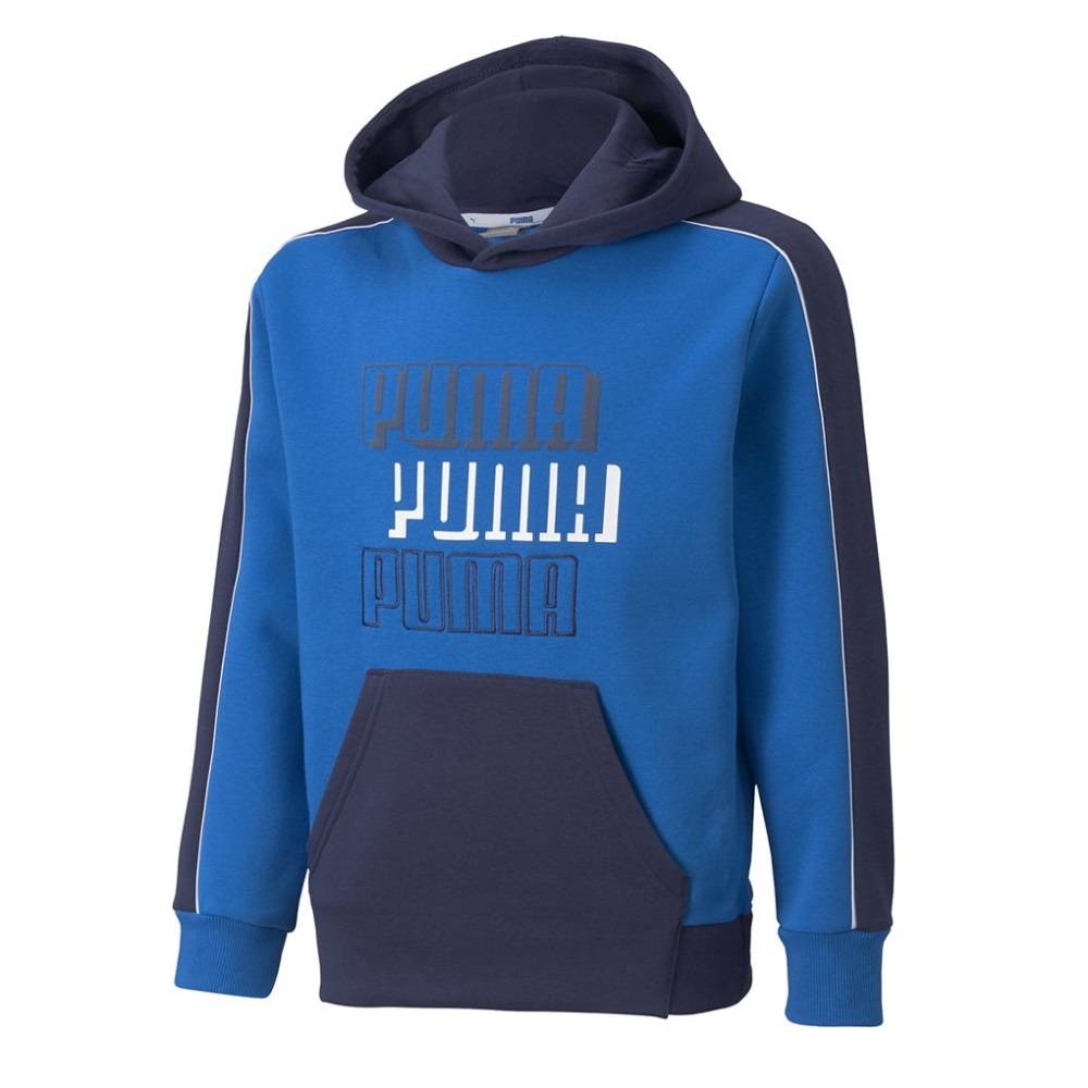 PUMA ALPHA YOUTH FLEECE HOODIE