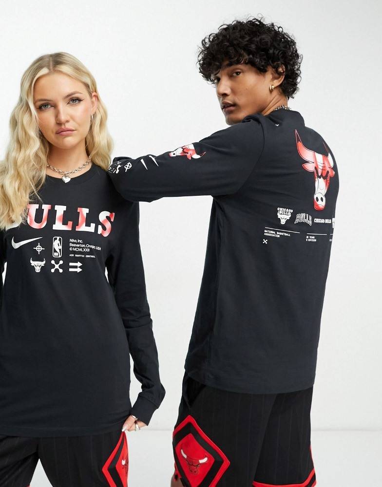 NIKE NBA CHICAGO BULLS ATC EXP LONG-SLEEVE TEE