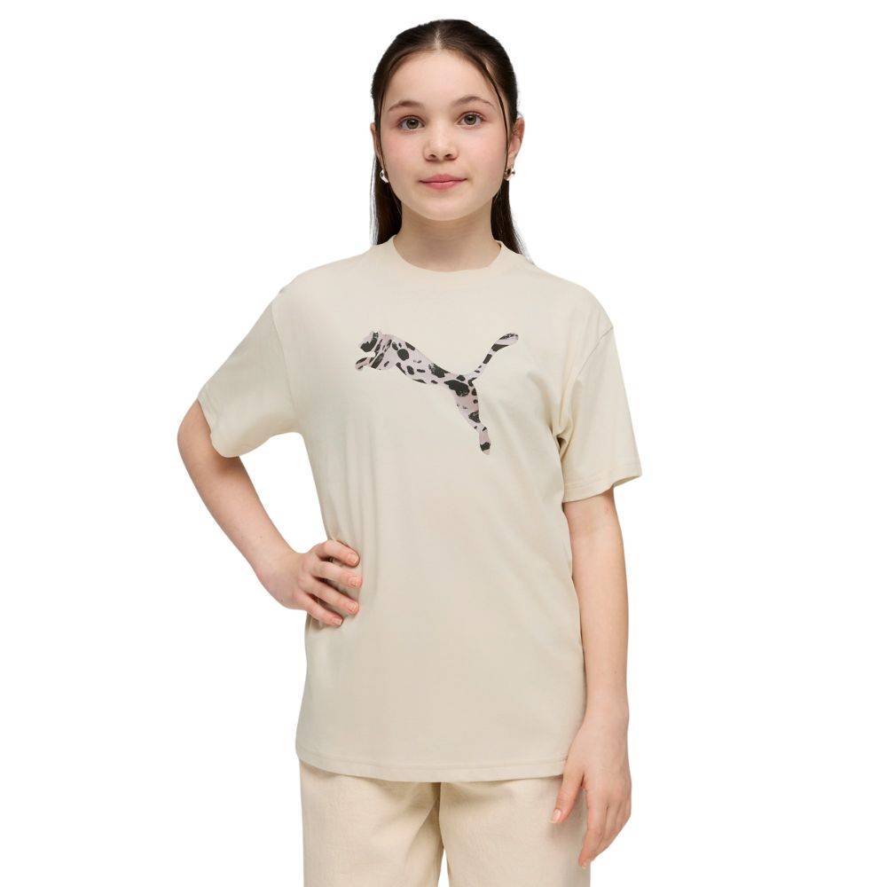 PUMA ESS GRAPHIC ANIMAL RELAXED TEE G