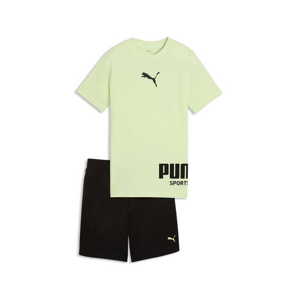 PUMA PUMA SPORT TEE AND SHORTS SET B