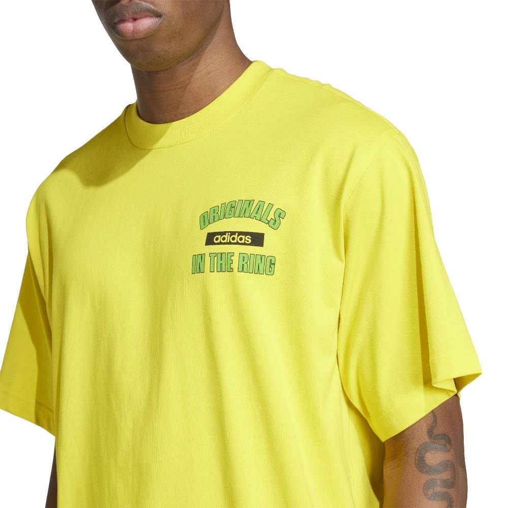 ADIDAS ORIGINALS M IN THE RING GRAPHIC TEE
