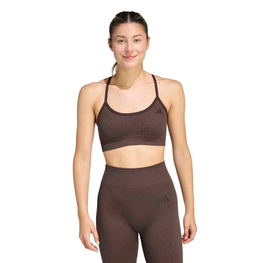 ADIDAS WORKOUT ESSENTIALS KNIT LIGHT SUPPORT BRA