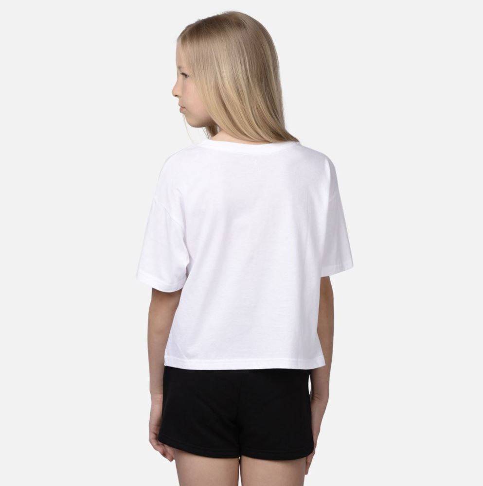 CONVERSE GIRLS CHUCK PATCH SHINY BOXY TEE