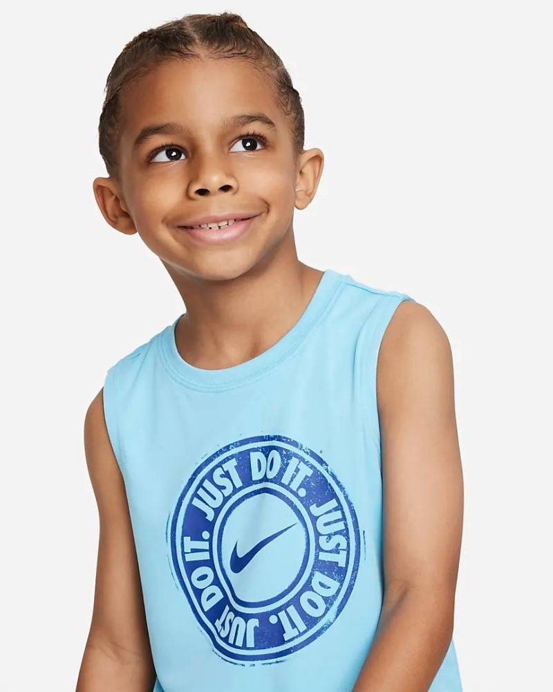 NIKE LITTLE KIDS AIR MUSCLE SHORT SET