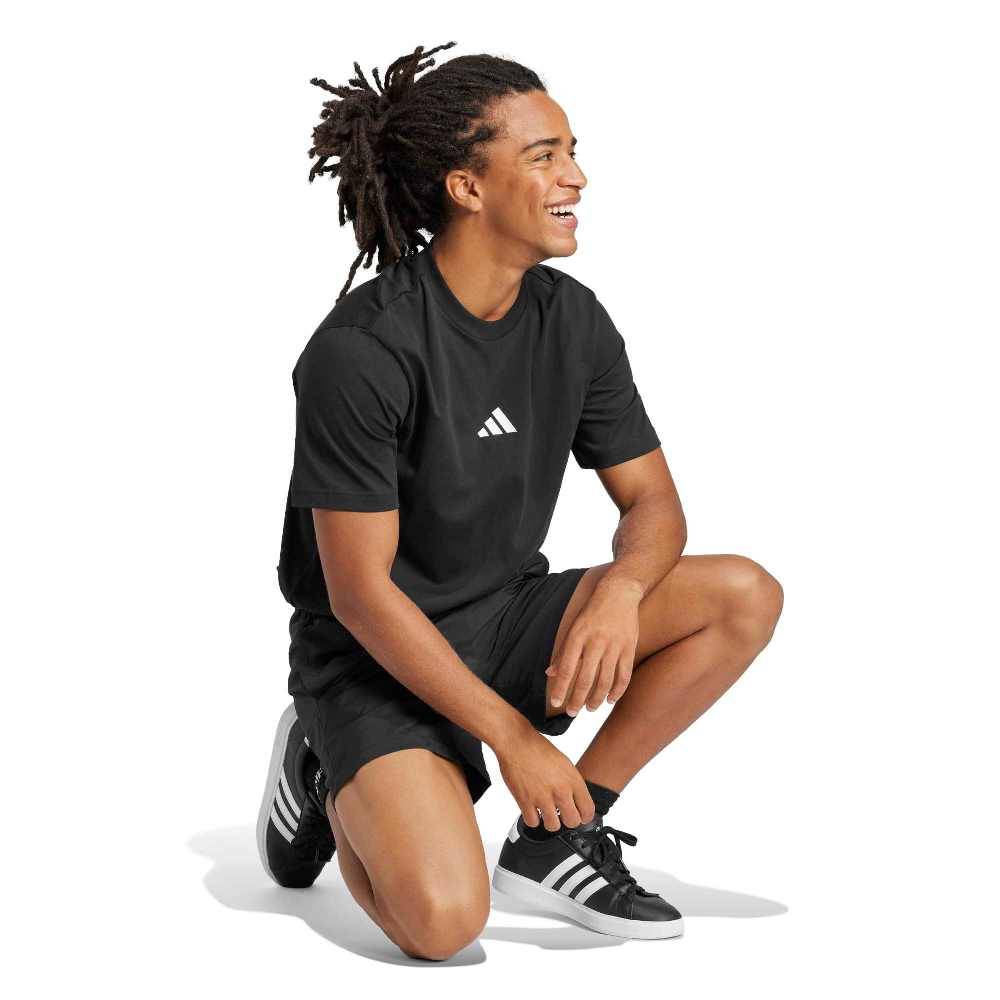 ADIDAS M ESSENTIALS SMALL LOGO SINGLE JERSEY TEE
