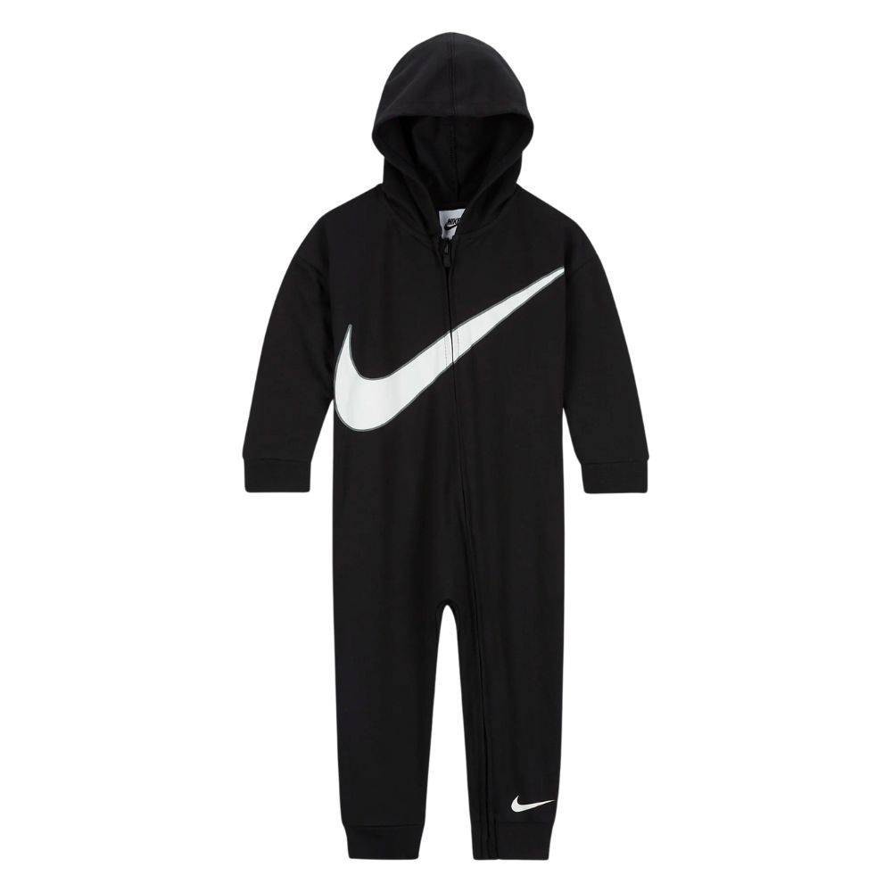 NIKE INFANT SWOOSH ESSENTIAL HOODED COVERALL