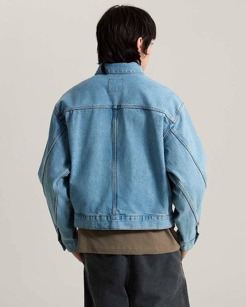 VANS CHECK 5 DENIM TRUCKER JACKET