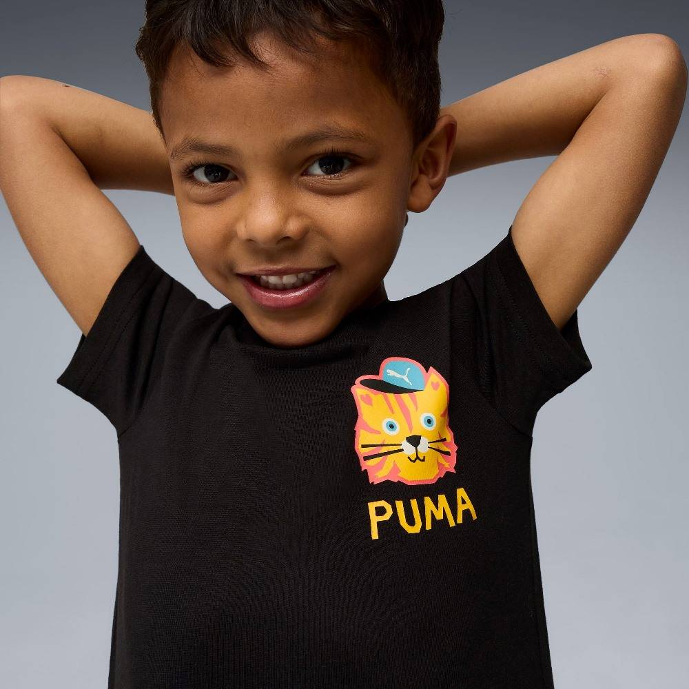 PUMA MOODY CAT GRAPHIC TEE I PS