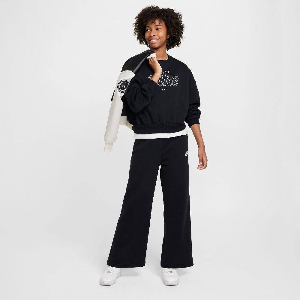NIKE GIRLS SPORTSWEAR WIDE-LEG TROUSER