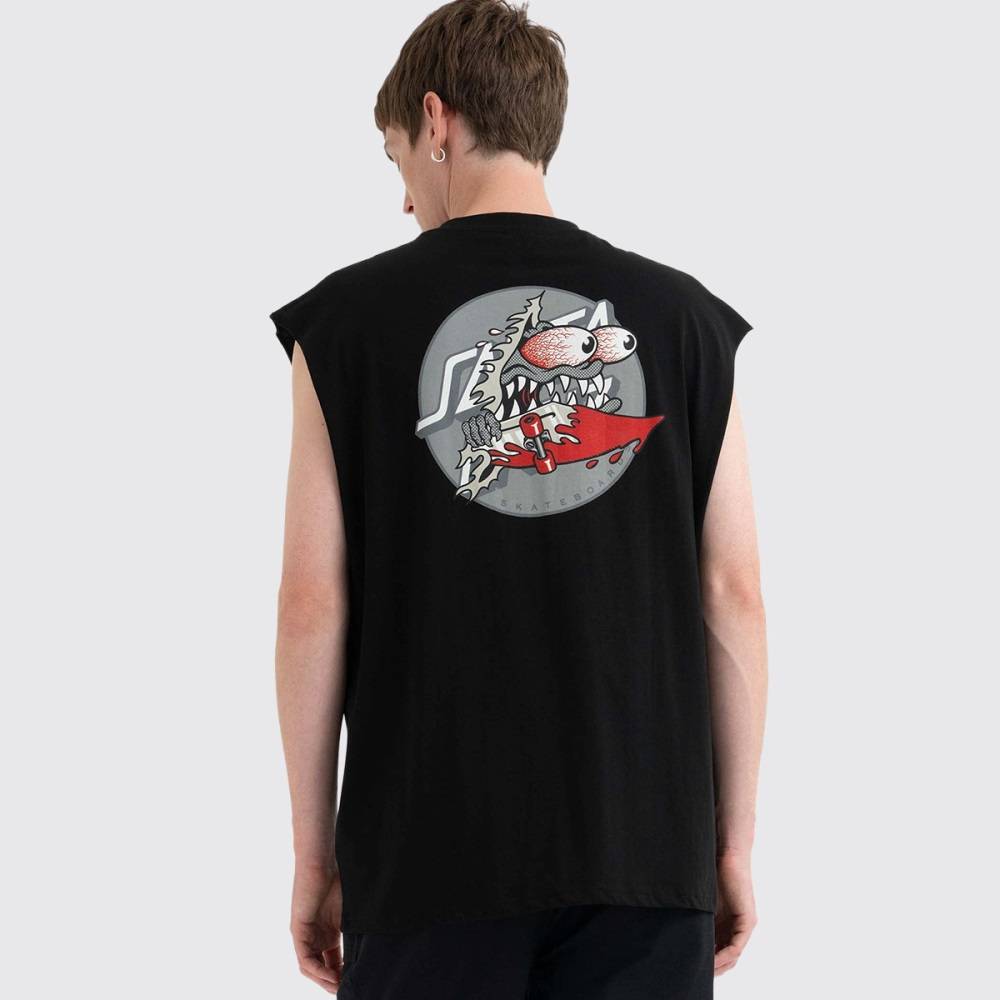 SANTA CRUZ MEEK SLASHED DOT VEST