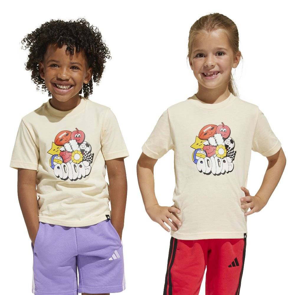 ADIDAS LITTLE KIDS FUN GRAPHIC T-SHIRT
