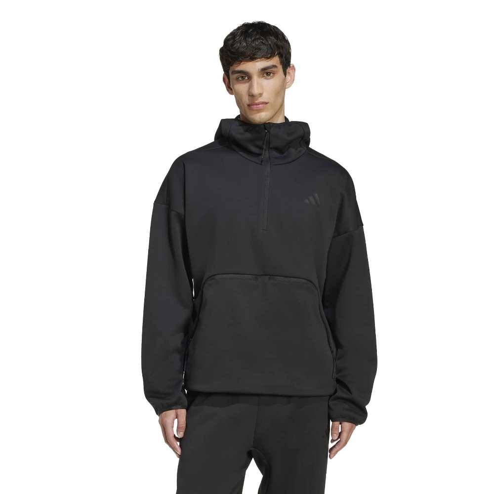 ADIDAS M CITY TECH SOFTSHELL HALF ZIP HOODIE