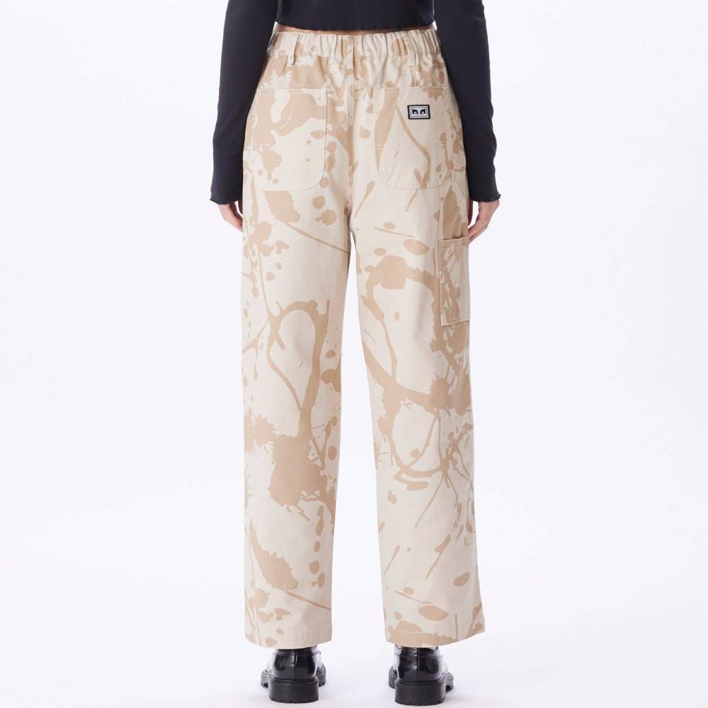 OBEY BRIGHTON PRINT CARPENTER PANT