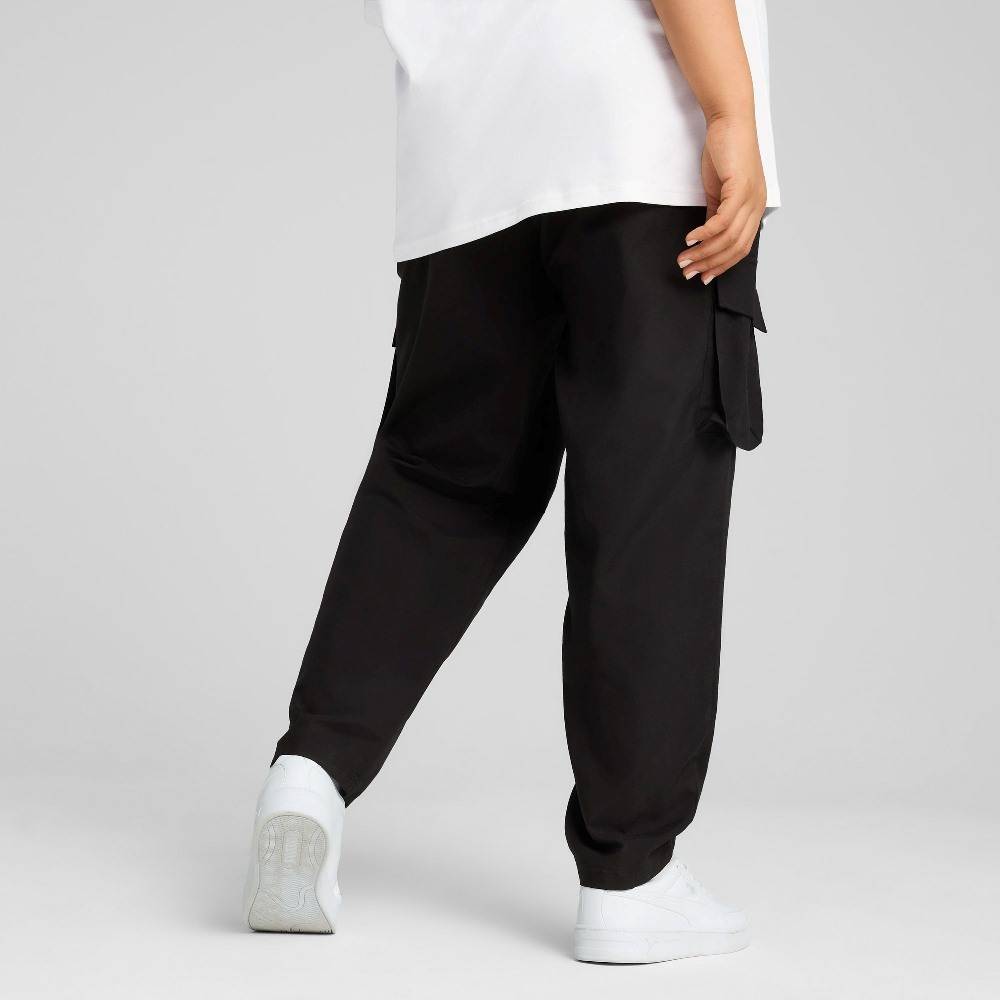 PUMA ESS SMALL NO. 1 LOGO WOVEN CARGO PANTS OP
