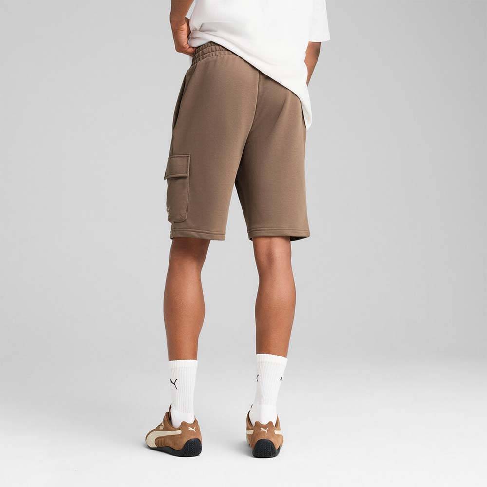 PUMA ESS NO. 1 LOGO CARGO SHORTS 10” TR