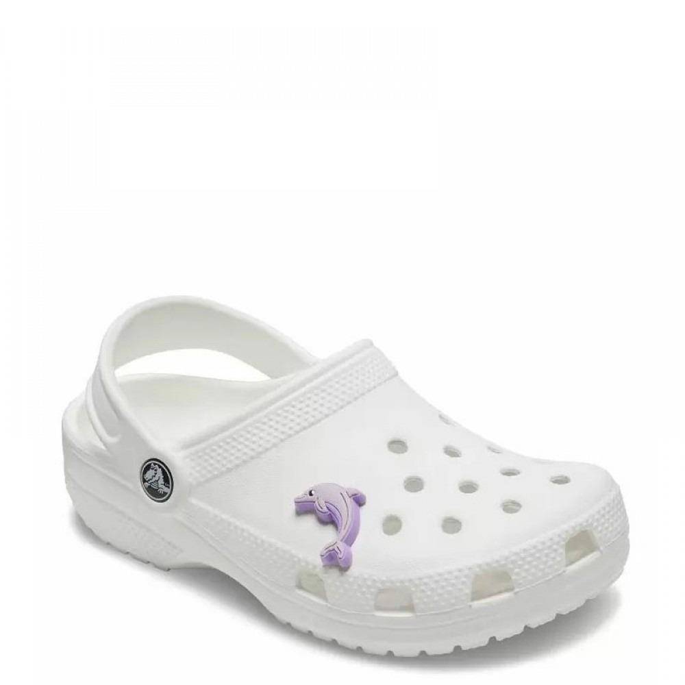 CROCS PURPLE DOLPHIN JIBBITZ