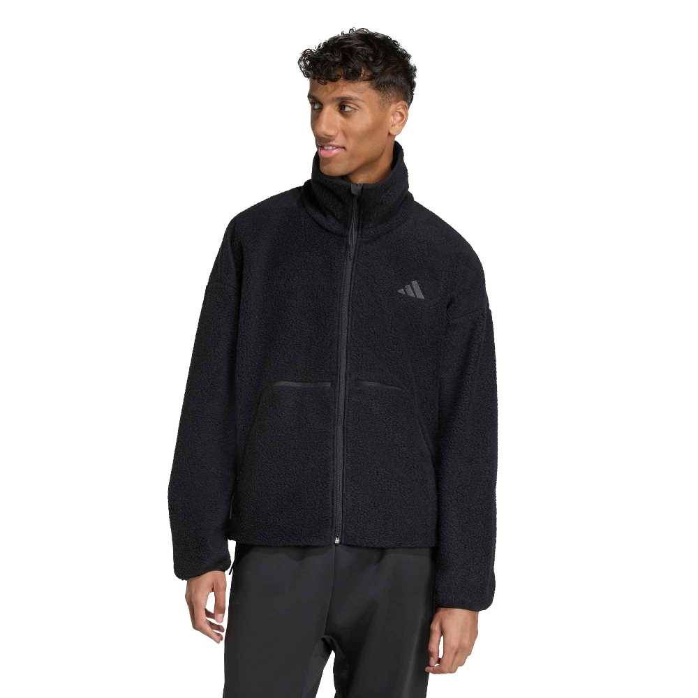 ADIDAS M CITY TECH HIGH PILE FLEECE FULL-ZIP