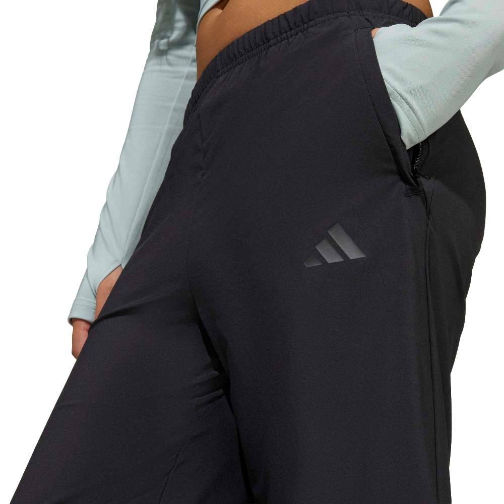 ADIDAS GIRLS SPORT ICONS WIDE STRETCH WOVEN PANTS