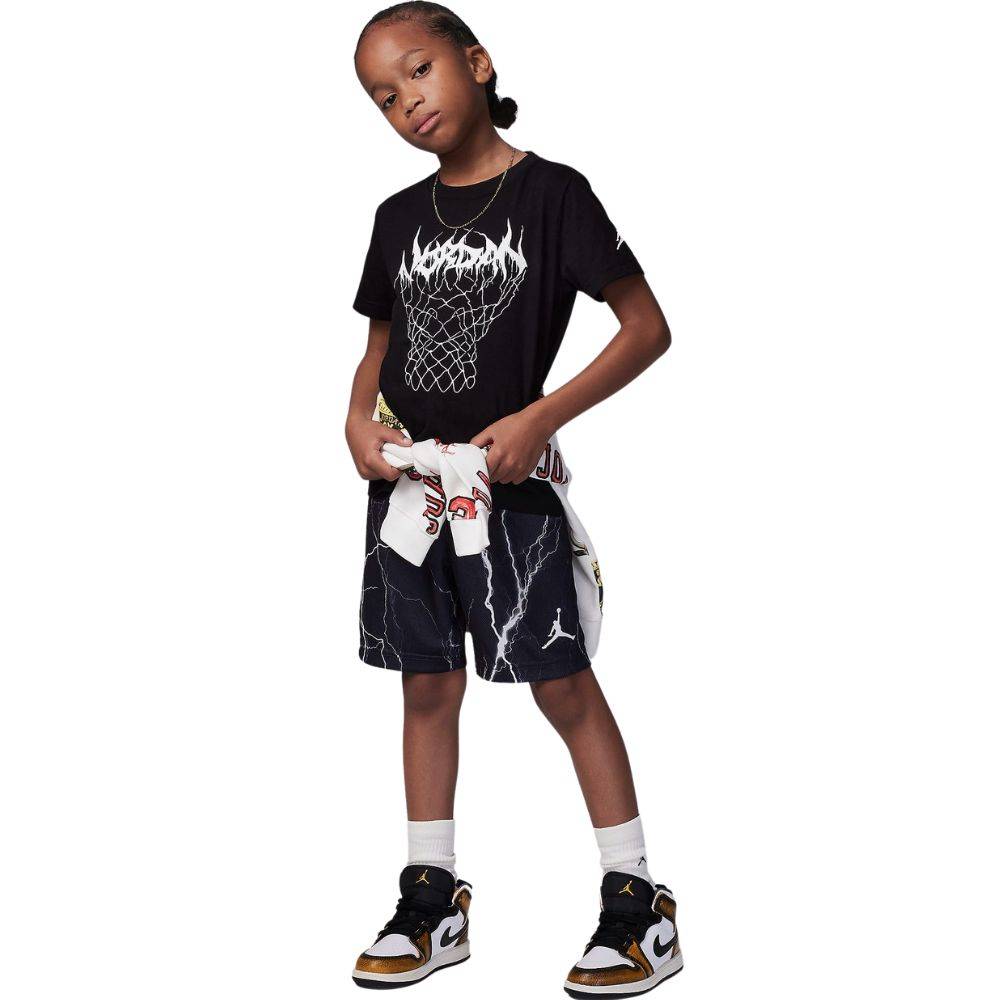 NIKE JORDAN LITTLE KIDS MJ SPORT MESH AOP SET